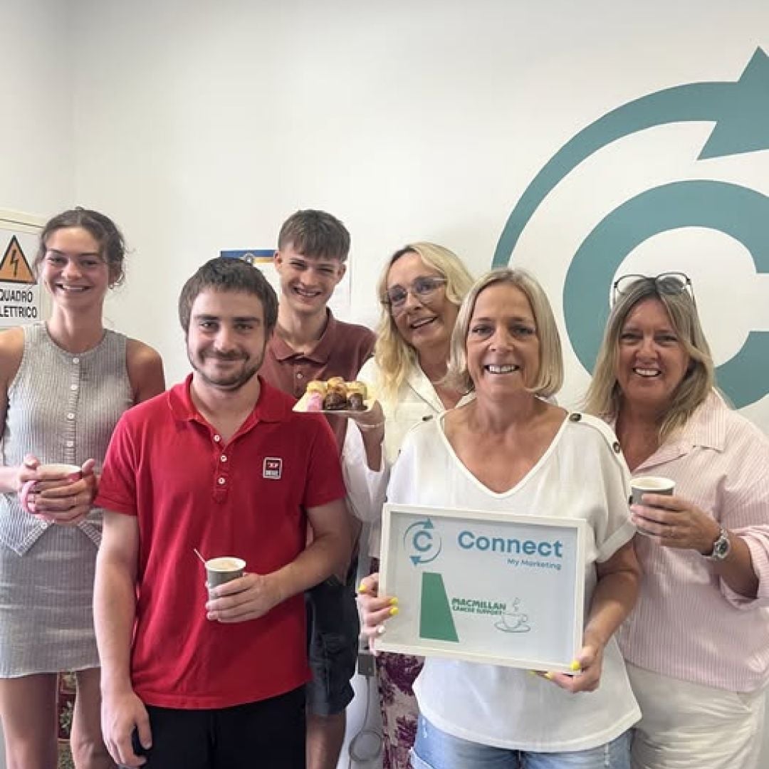 Connect My Marketing Giving Back Macmillan Cancer Support