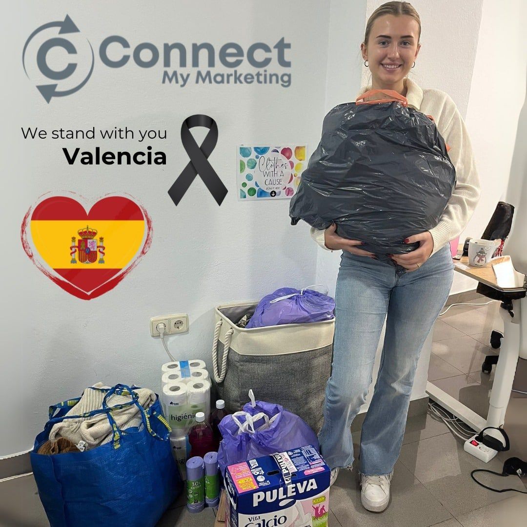 Connect My Marketing Giving Back Team Connect My Marketing Steps Up for Valencia